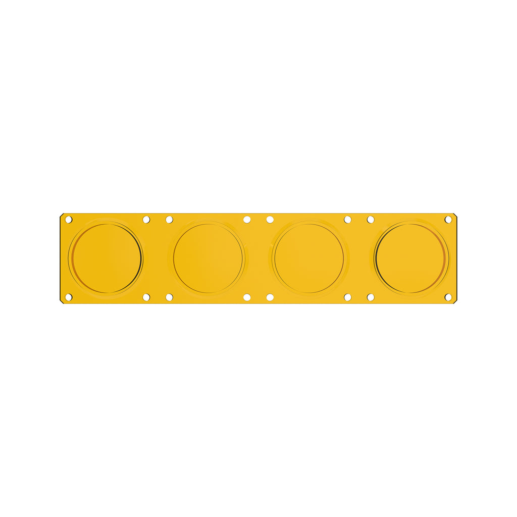 LED Light Bar Lens Flex Era Bar Spot Yellow KC HiLiTES