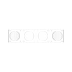 LED Light Bar Lens Flex Era Bar Combo Clear KC HiLiTES