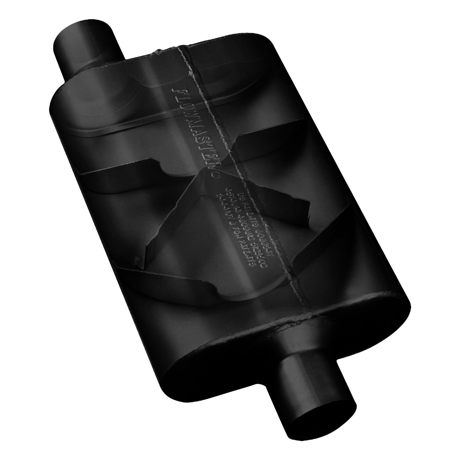 40 Series Chambered Muffler 40 Series 3.00 Offset In 3.00 Offset Out Aggressive Sound Flowmaster