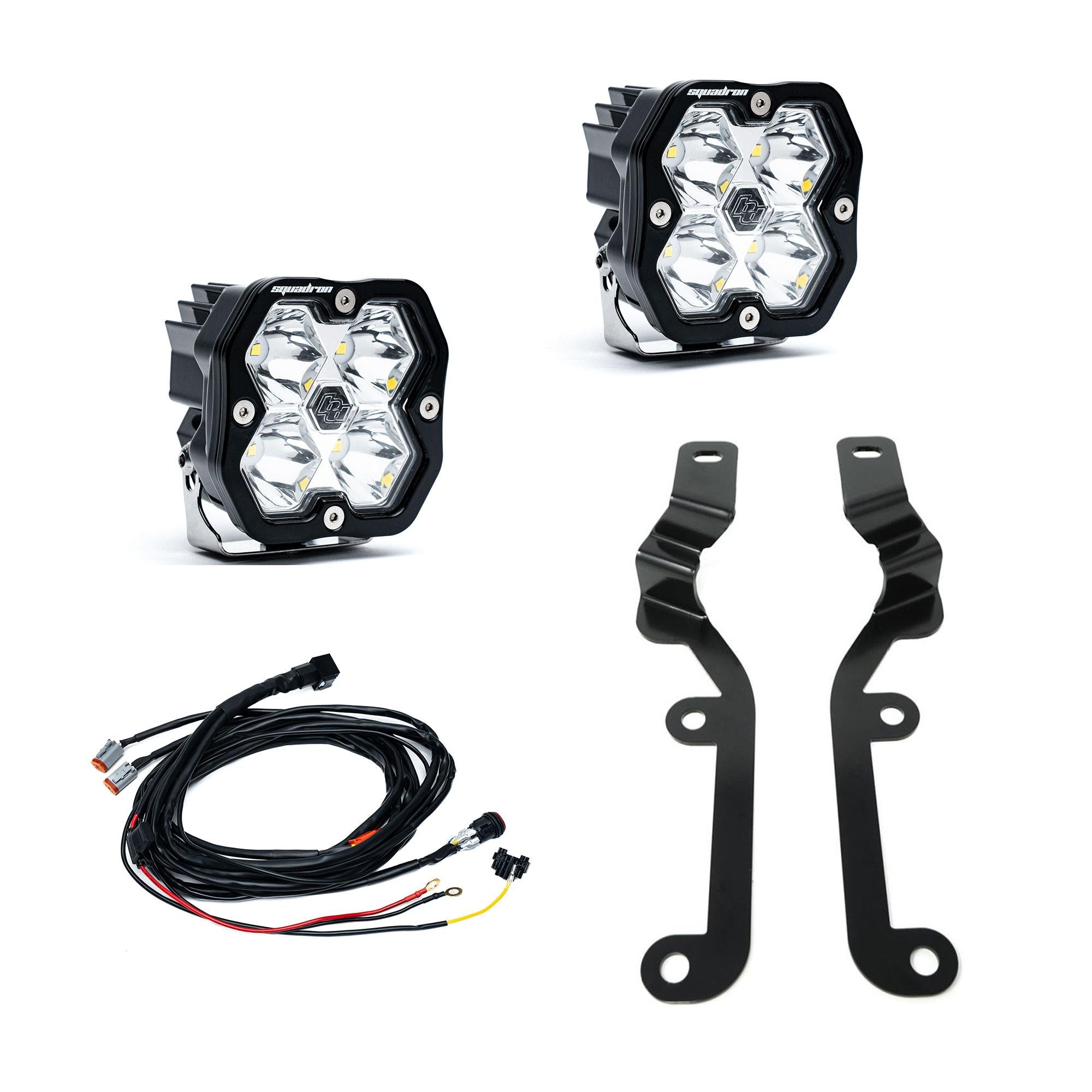 Squadron 2.0 Sport A-Pillar Light Kit Chevy 2019-24 Silverado 1500 Baja Designs