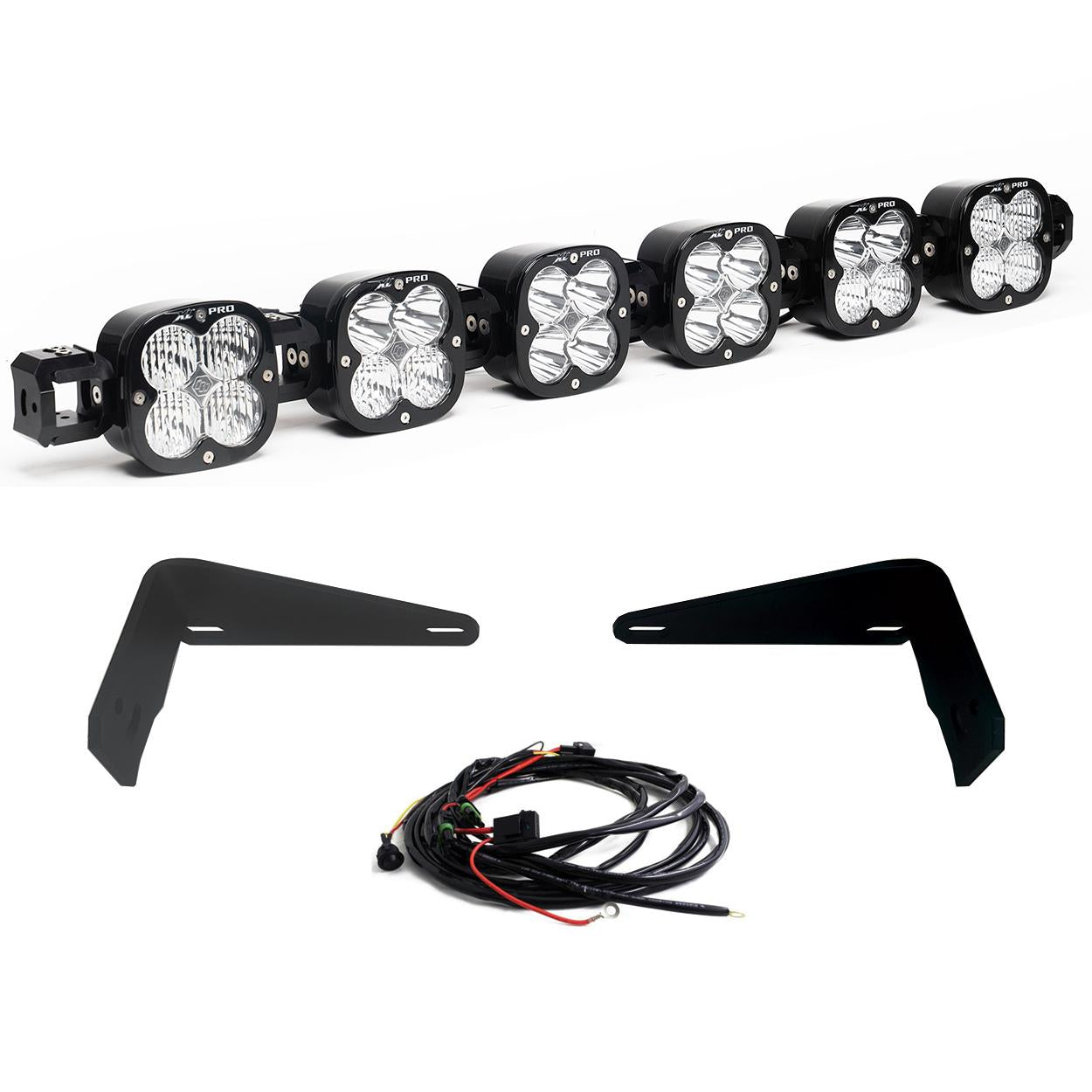 XL-Linkable 6-Light Bumper Light Bar Kit for 2021+ Ford Bronco