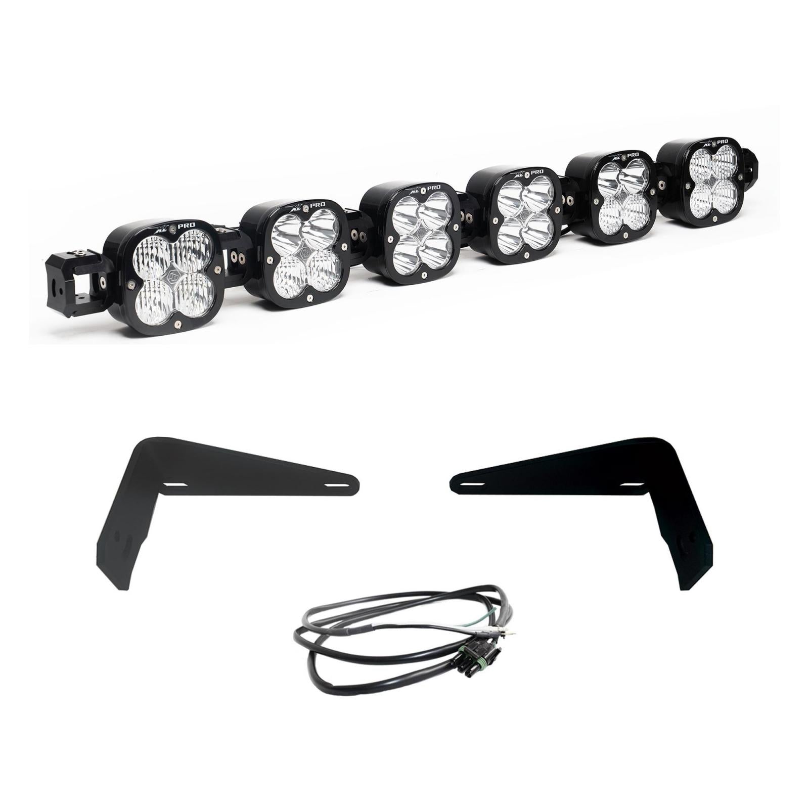 XL-Linkable 6-Light Bumper Light Bar Kit for 2021+ Ford Bronco