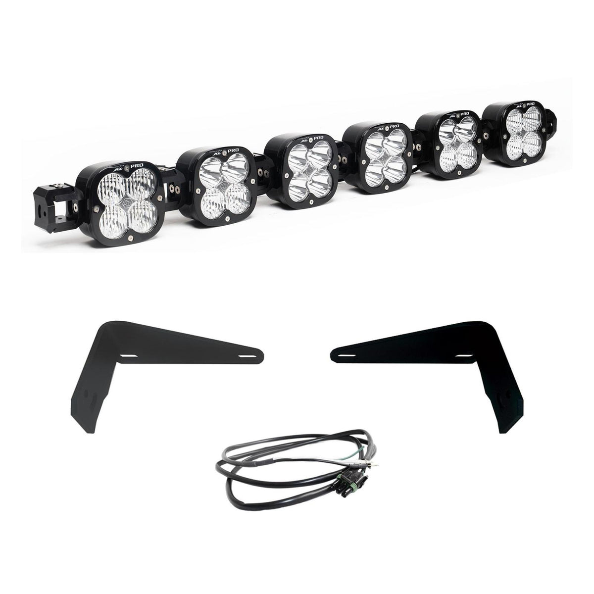 XL-Linkable 6-Light Bumper Light Bar Kit for 2021+ Ford Bronco