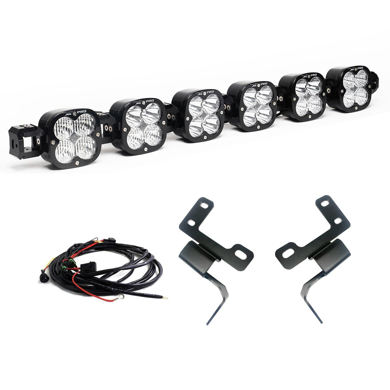 XL-Linkable 6-Light Bumper Light Bar Kit for 2021+ Ford Bronco