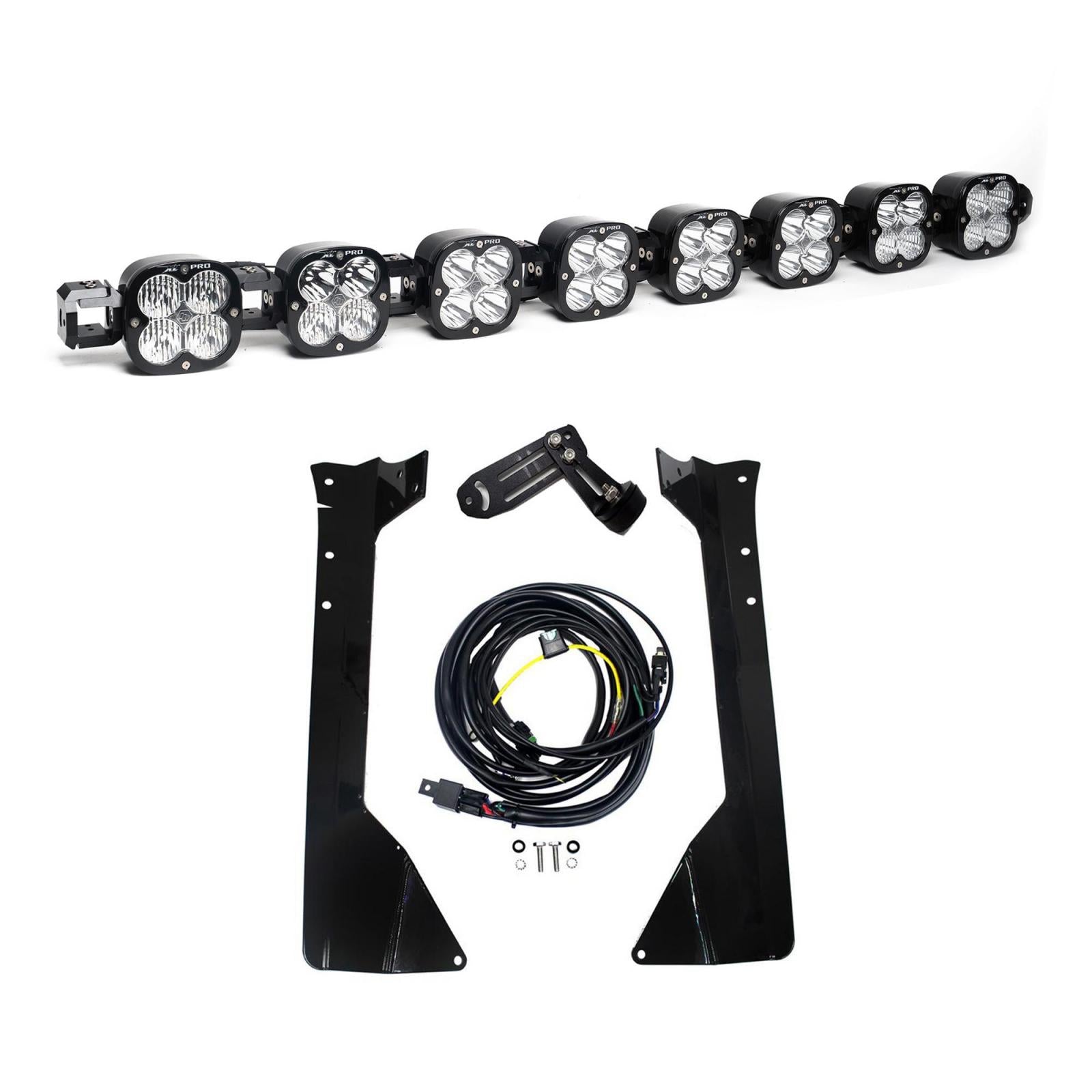 XL Pro Linkable Roof Mount Kit 07-18 Wrangler JK (Multi-Pattern Clear)