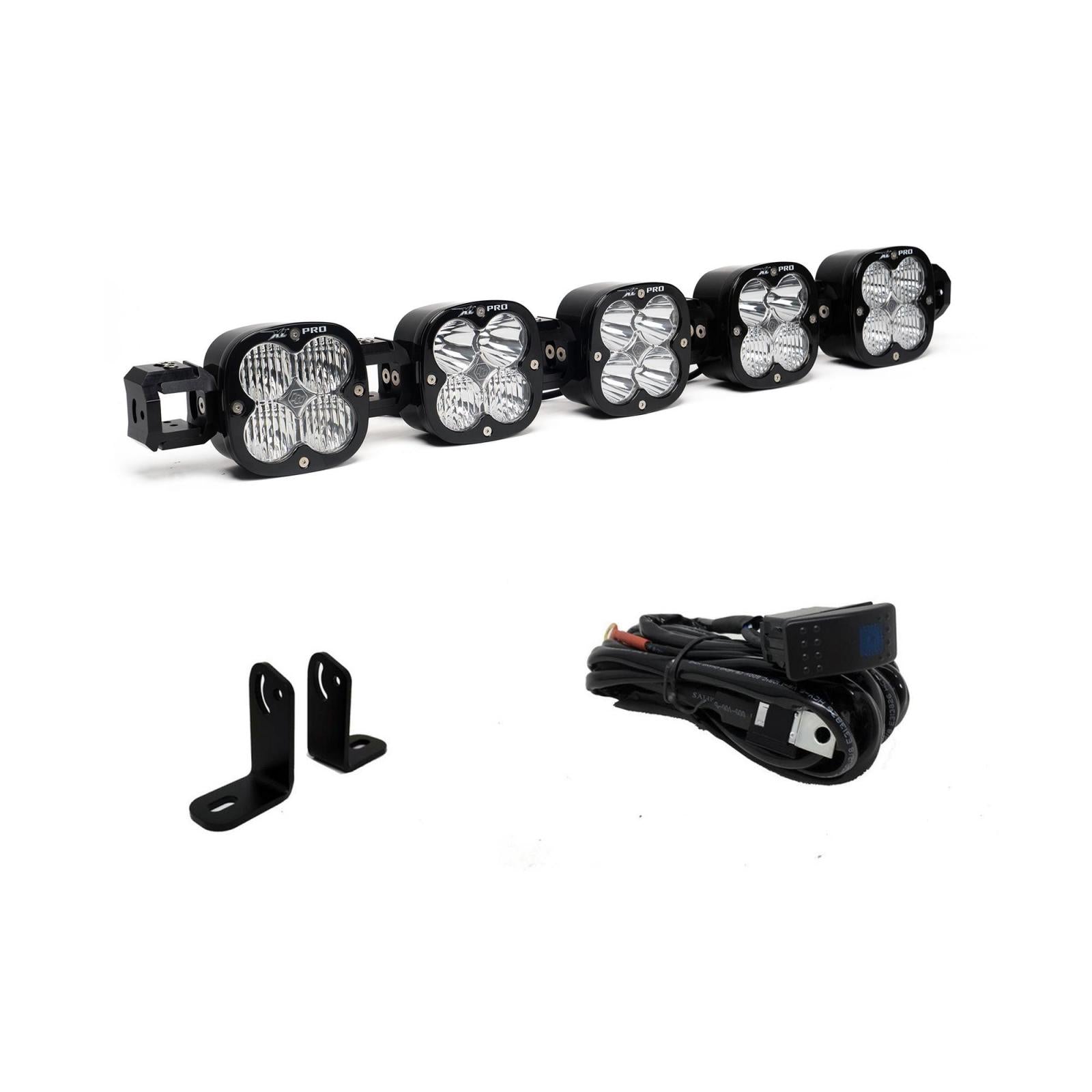 XL Pro Linkable Sport Roof Mount Kit 18-21 RZR Turbo S (Multi-Pattern, Clear)