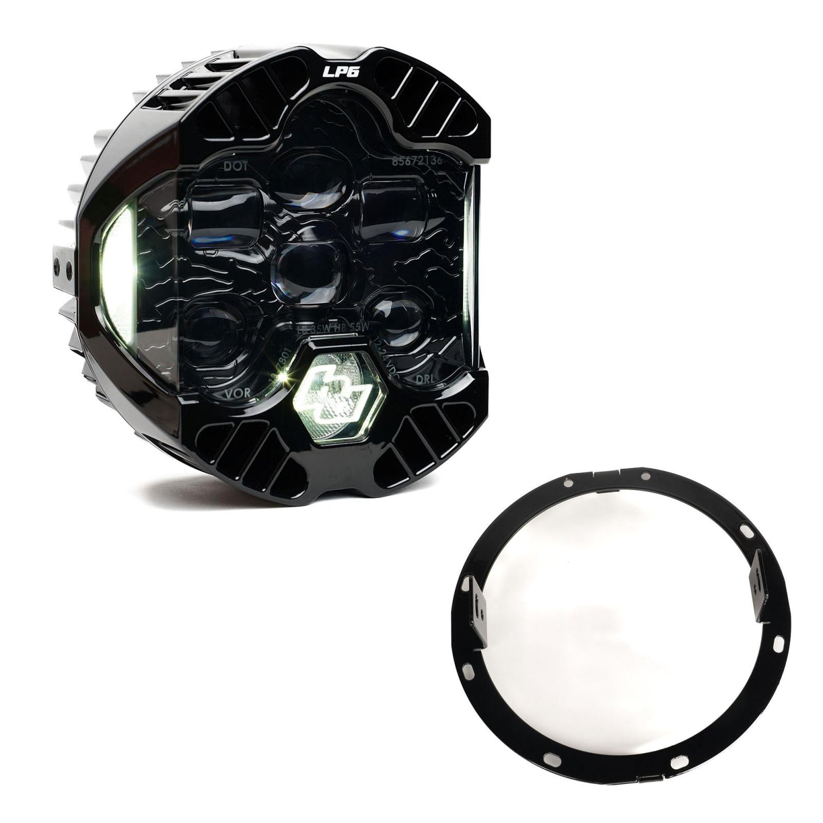 DOT LP6 LED Headlight Kit 2014-2023 Harley Davidson Street Glide (White)