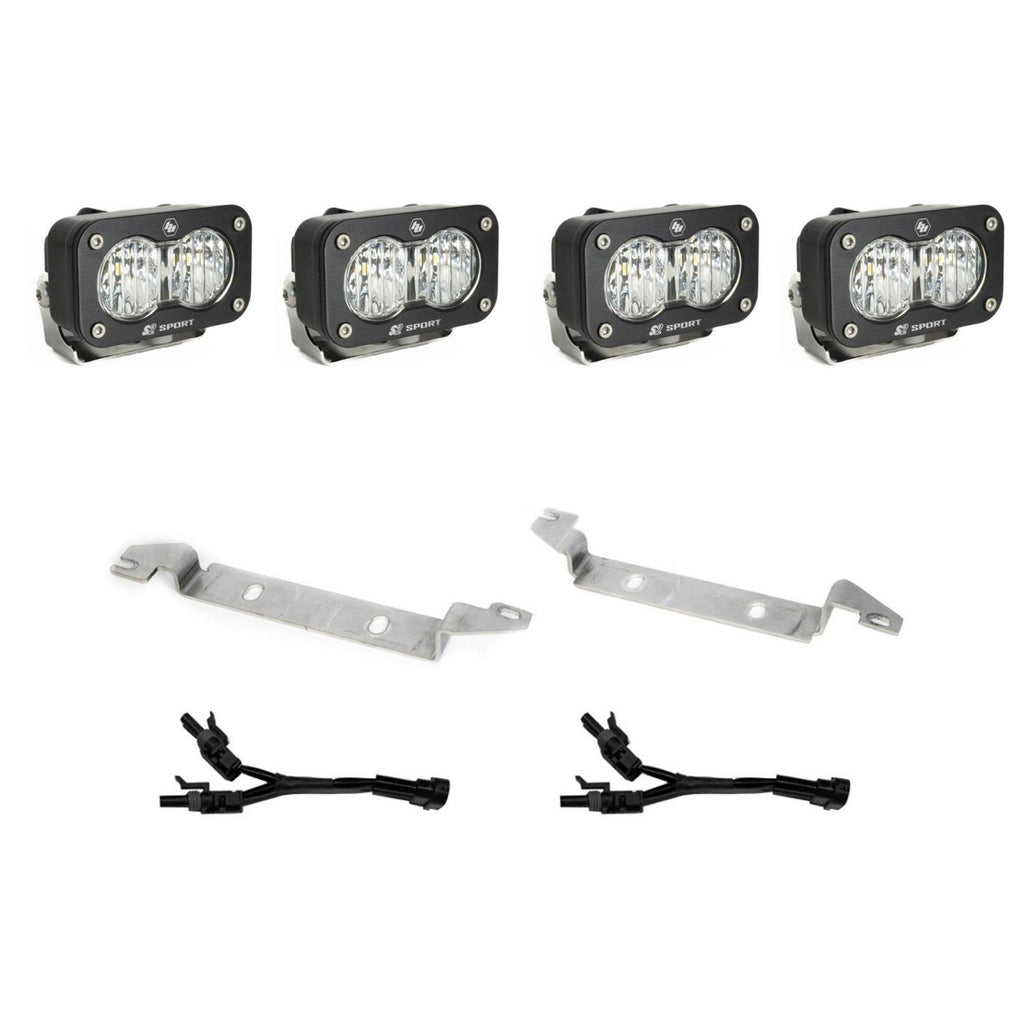 S2 Sport OEM Fog Light Replacement Kit 2025+ Toyota 4Runner Non-TRD Pro Clear