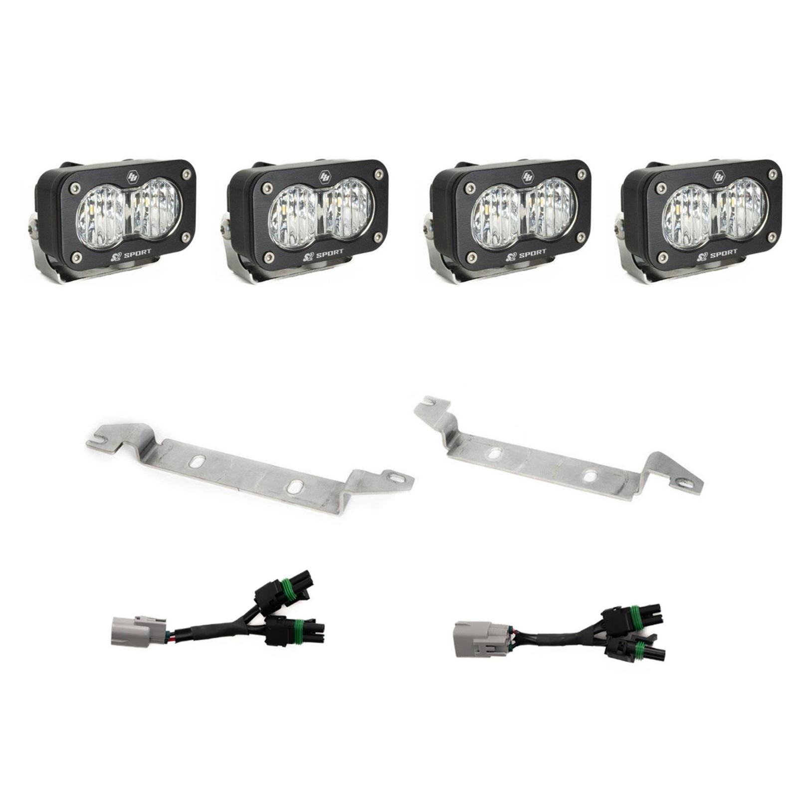 S2 Sport OEM Fog Light Replacement Kit 2025+ Toyota 4Runner TRD Pro/Trailhunter Clear
