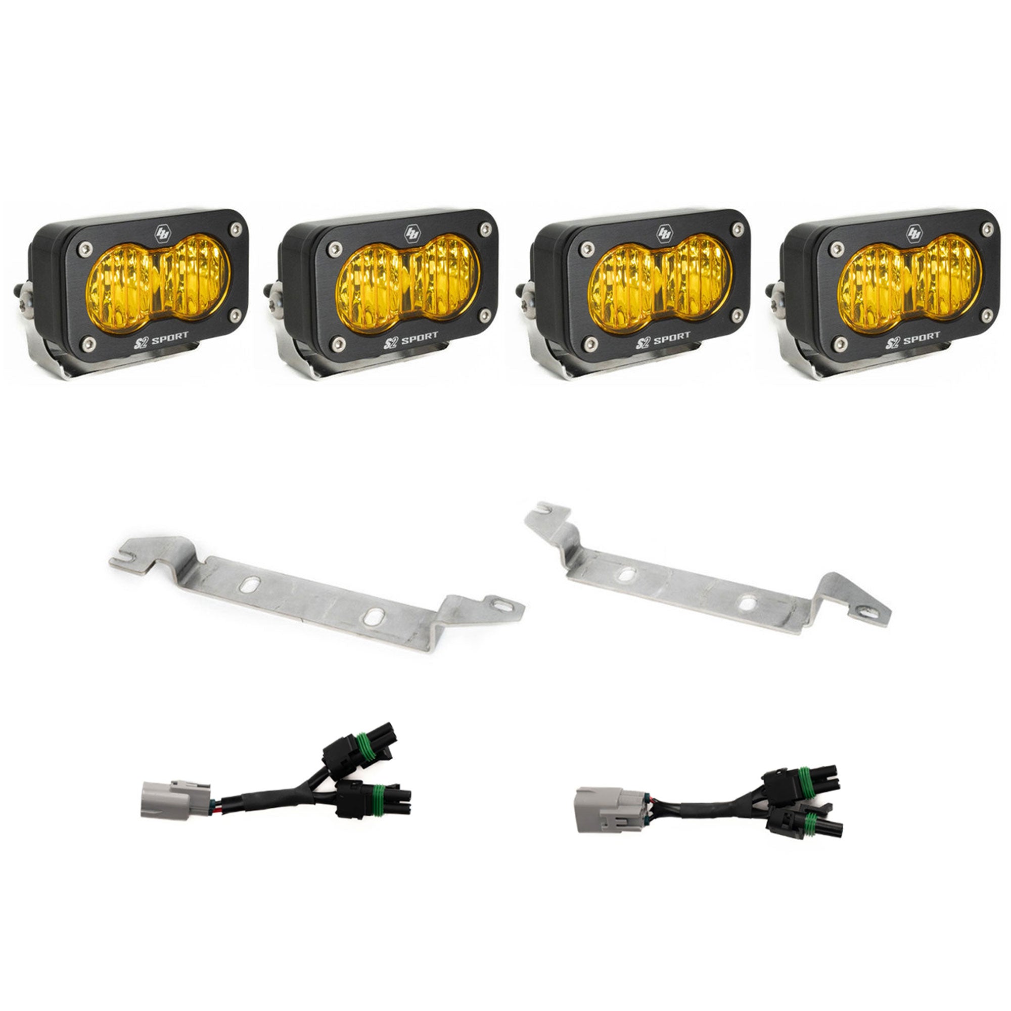 2025+ Toyota 4Runner TRD Pro/Trailhunter, S2 Sport, OEM Fog Light Kit, Amber