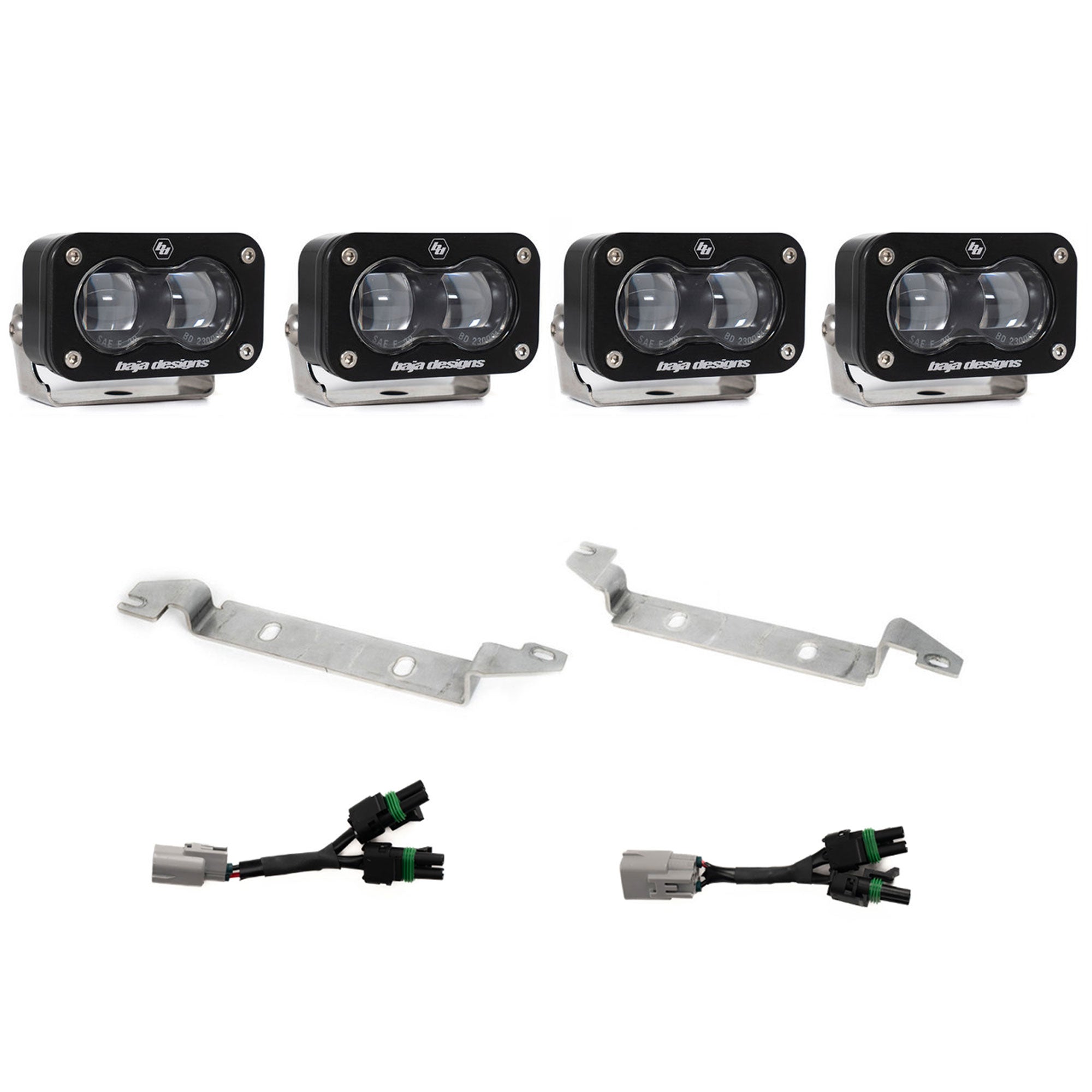2024+ Toyota Tacoma TRD Pro/Trailhunter, S2 SAE, OEM Fog Light Replacement Kit, Clear