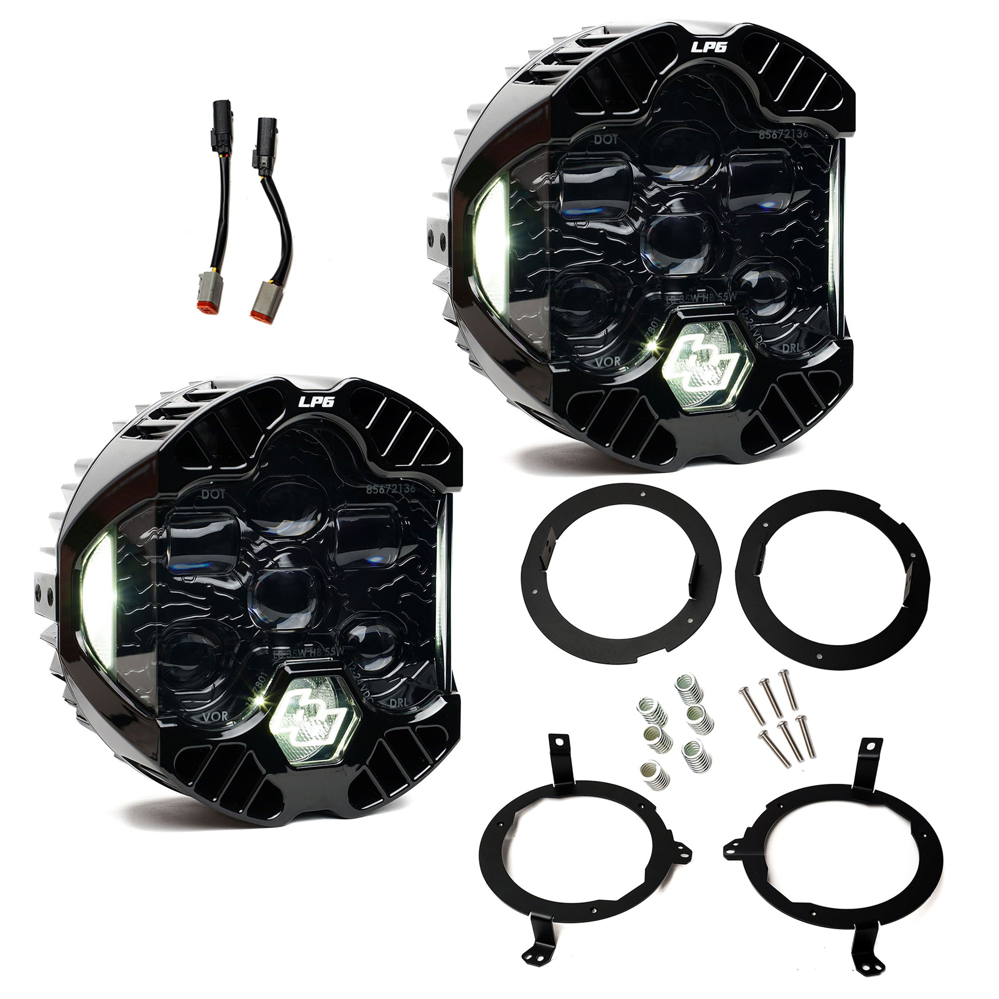 DOT LP6 Headlight Kit DRL - 2018-2025 Jeep JL/JT