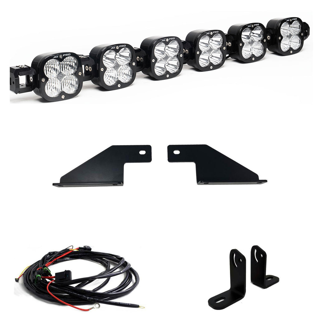 Baja Designs XL Linkable 6-Light Bumper Kit for 2021+ Ford F-150 Raptor (Standard Bumper)