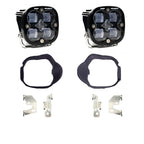 Mercedes Squadron SAE Fog Pocket Light Kit For Mercedes 2014-2018 Sprinter Van (Clear)