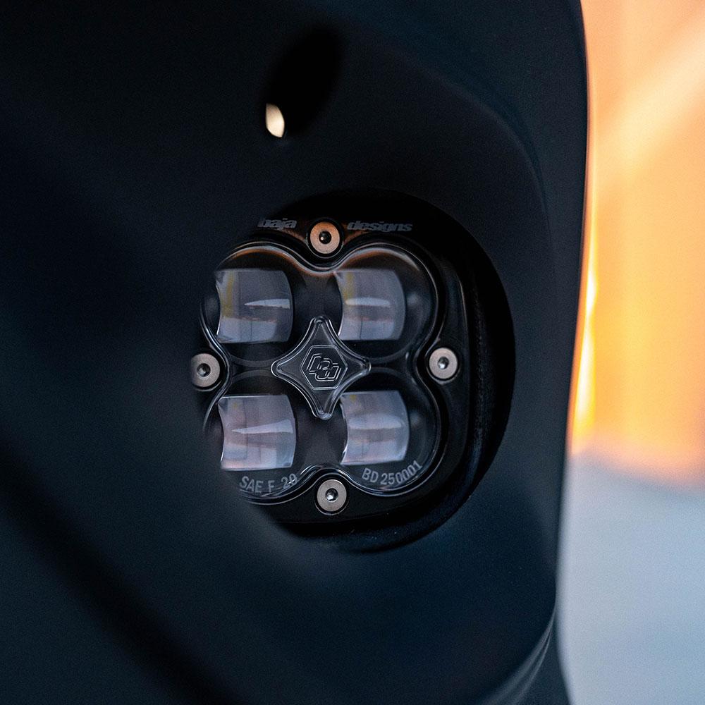Mercedes Squadron SAE Fog Pocket Light Kit For Mercedes 2014-2018 Sprinter Van (Clear)