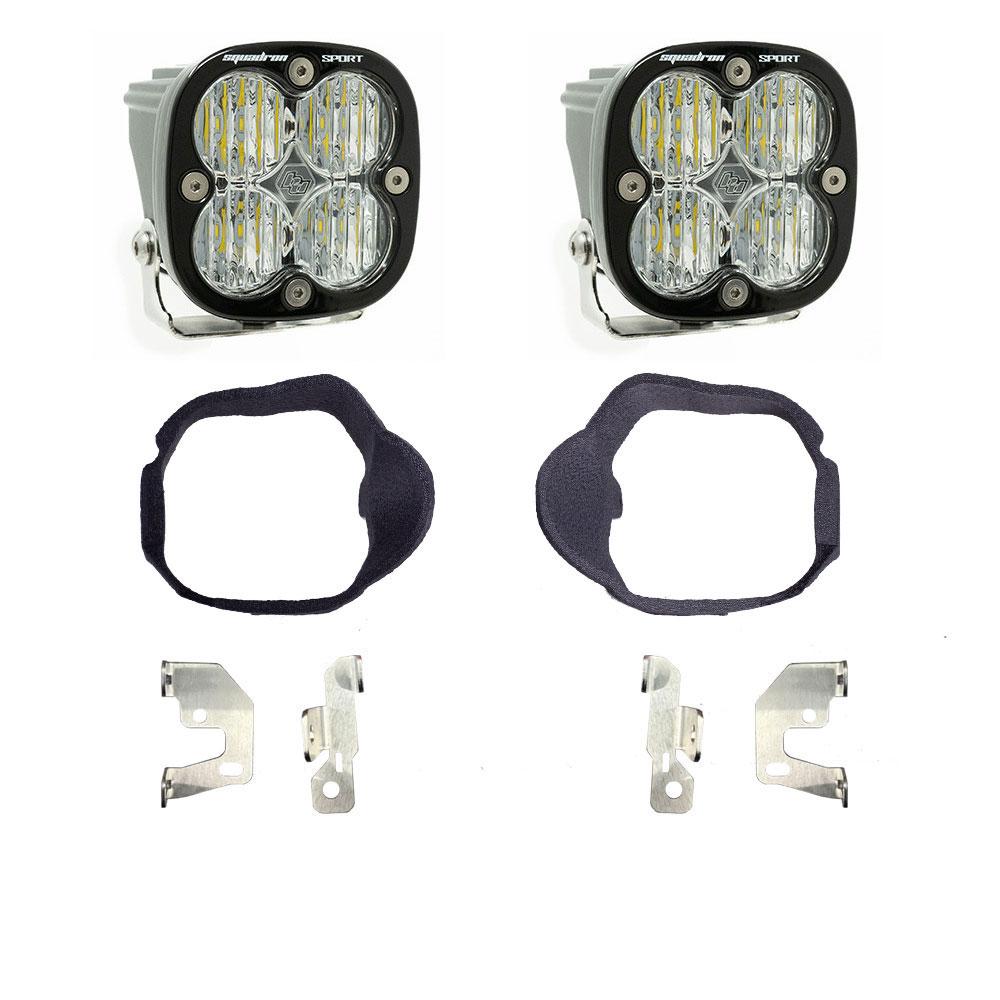 Mercedes Squadron Sport Fog Pocket Light Kit For Mercedes 2014-2018 Sprinter Van (Clear)