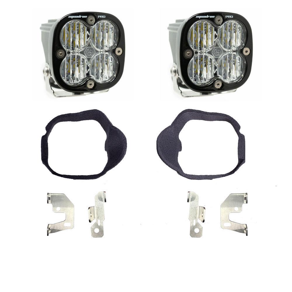 Mercedes Squadron Pro Fog Pocket Light Kit For Mercedes 2014-2018 Sprinter Van (Clear)