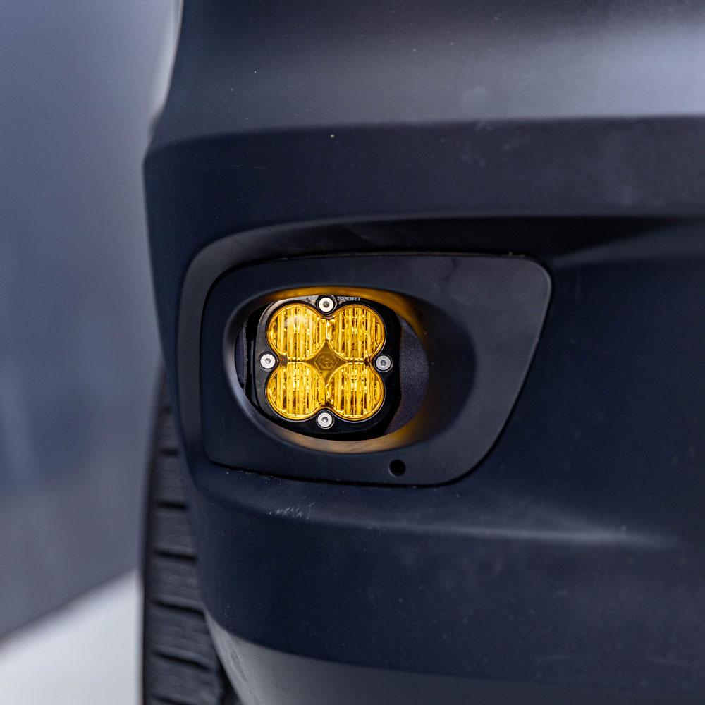 Mercedes Squadron Sport Fog Pocket Light Kit For Mercedes 2014-2018 Sprinter Van (Baja Amber)