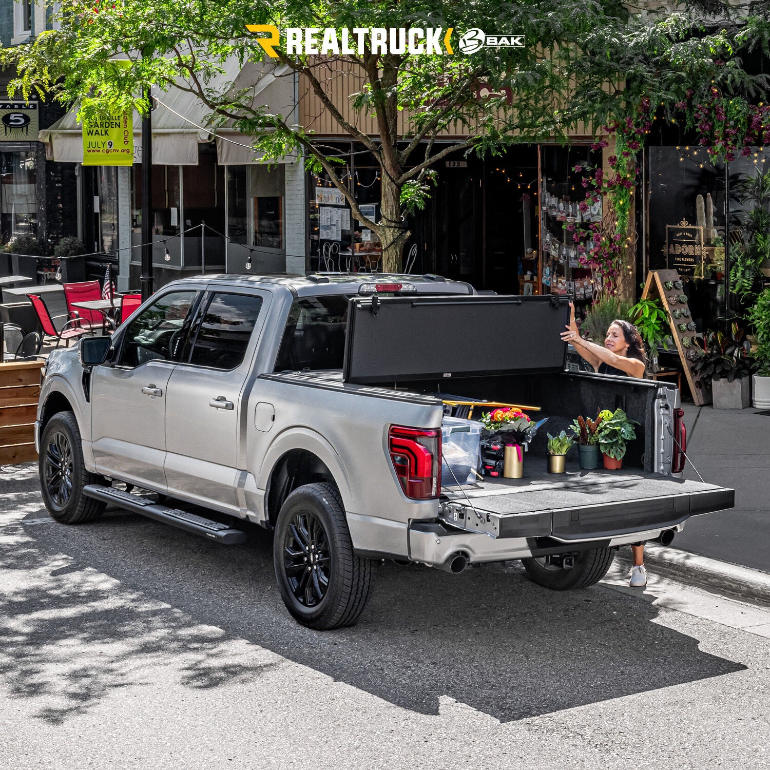 BAKFlip MX4 (GEN 3) Hard Folding Truck Bed Cover Matte Finish 2021-2026 Ford F-150 8 Foot 2 Inch Bed BAK