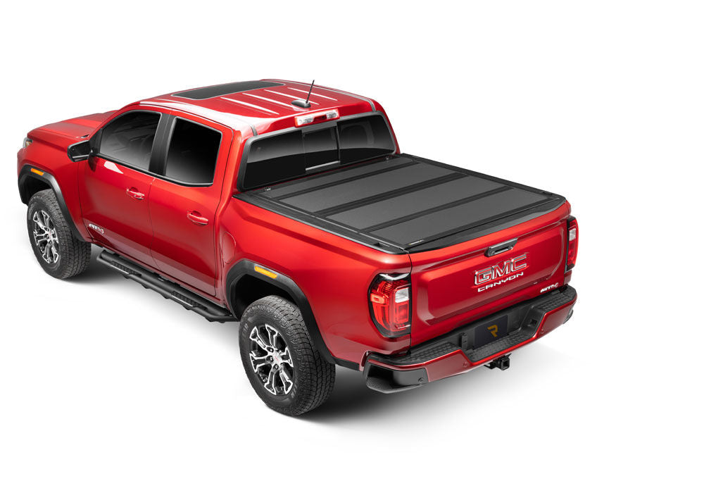BAKFlip MX4 (GEN 3) Hard Folding Truck Bed Cover Matte Finish 2005-2015 Toyota Tacoma 6 Foot 2 Inch Bed with Deck Rail System BAK
