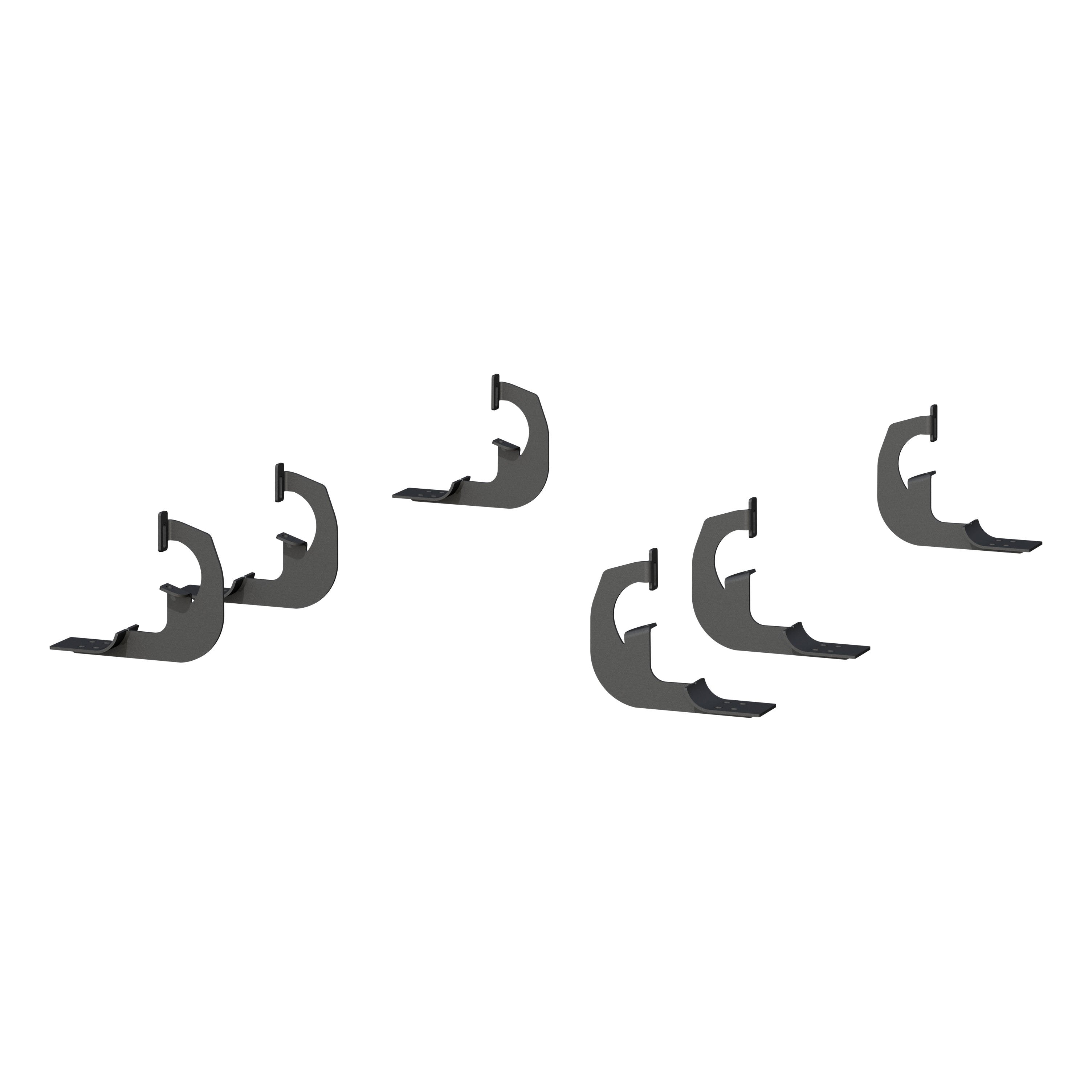 ARIES Mounting Brackets for 6" Oval Side Bars, 2019 Chevy/GMC Silverado/Sierra 1500 LD/Limited