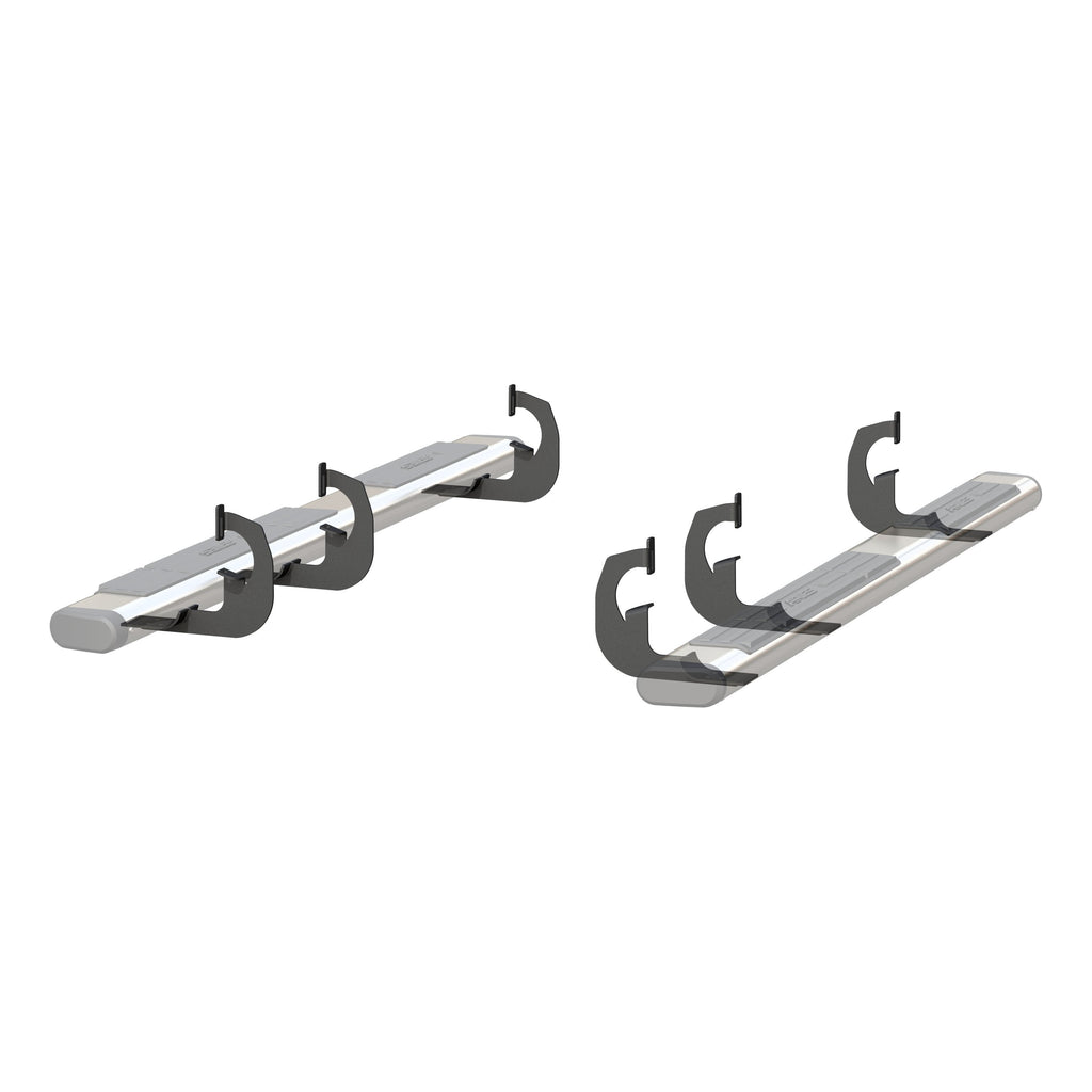 ARIES Mounting Brackets for 6" Oval Side Bars, 2019 Chevy/GMC Silverado/Sierra 1500 LD/Limited