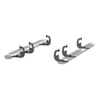 ARIES Mounting Brackets for 6" Oval Side Bars, 2019 Chevy/GMC Silverado/Sierra 1500 LD/Limited