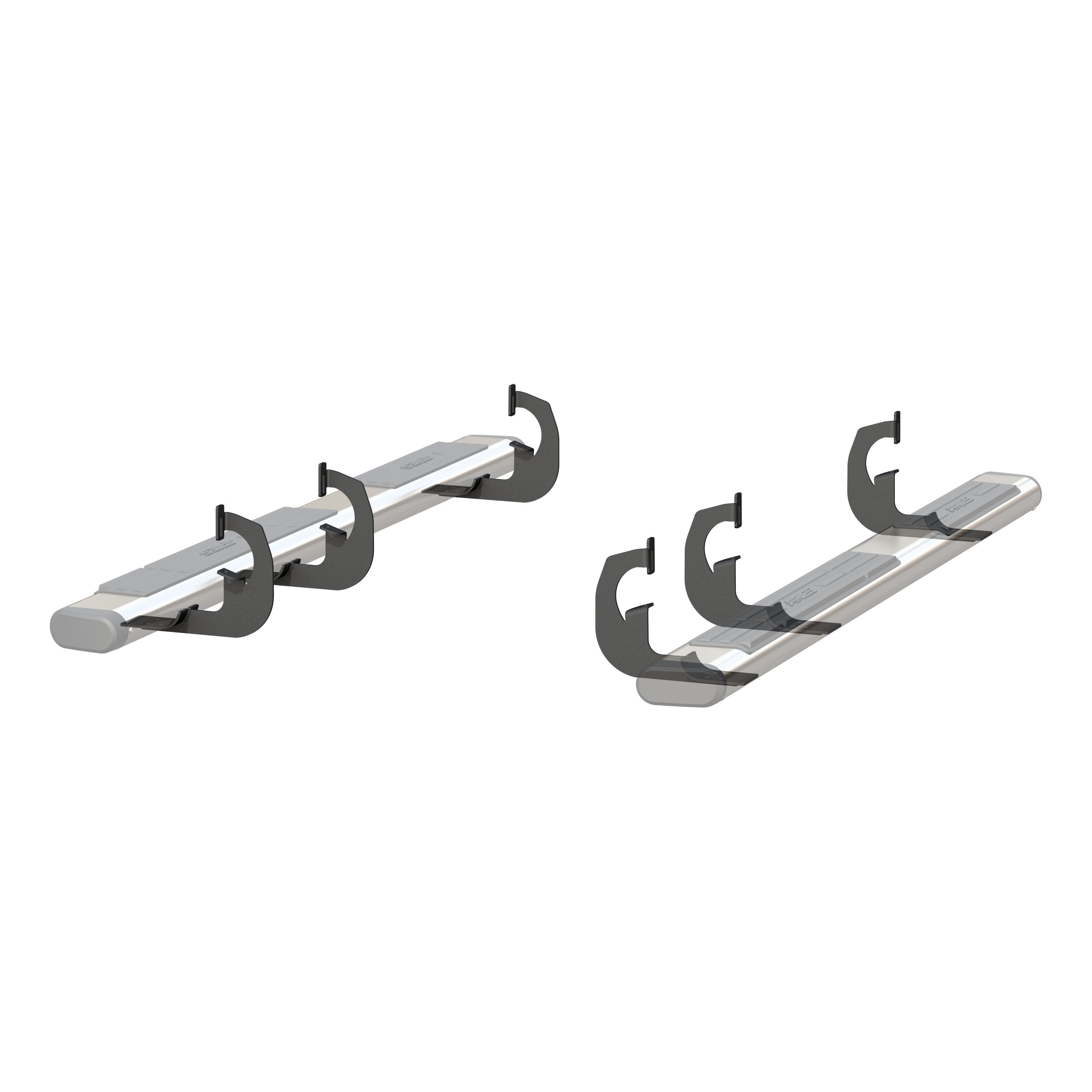 ARIES Mounting Brackets for 6" Oval Side Bars, 2019 Chevy/GMC Silverado/Sierra 1500 LD/Limited