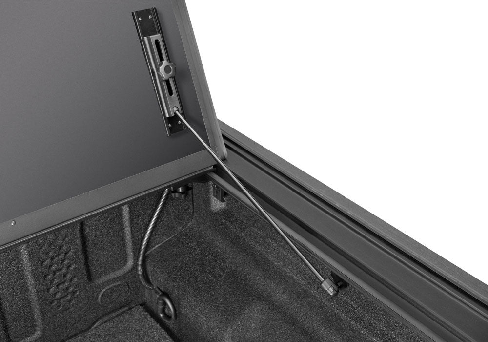 BAKFlip MX4 TS Hard Folding Truck Bed Cover 2007-2021 Toyota Tundra 5 Foot 6 Inch Bed without Deck Rail System without Trail Special Edition Storage Boxes BAK