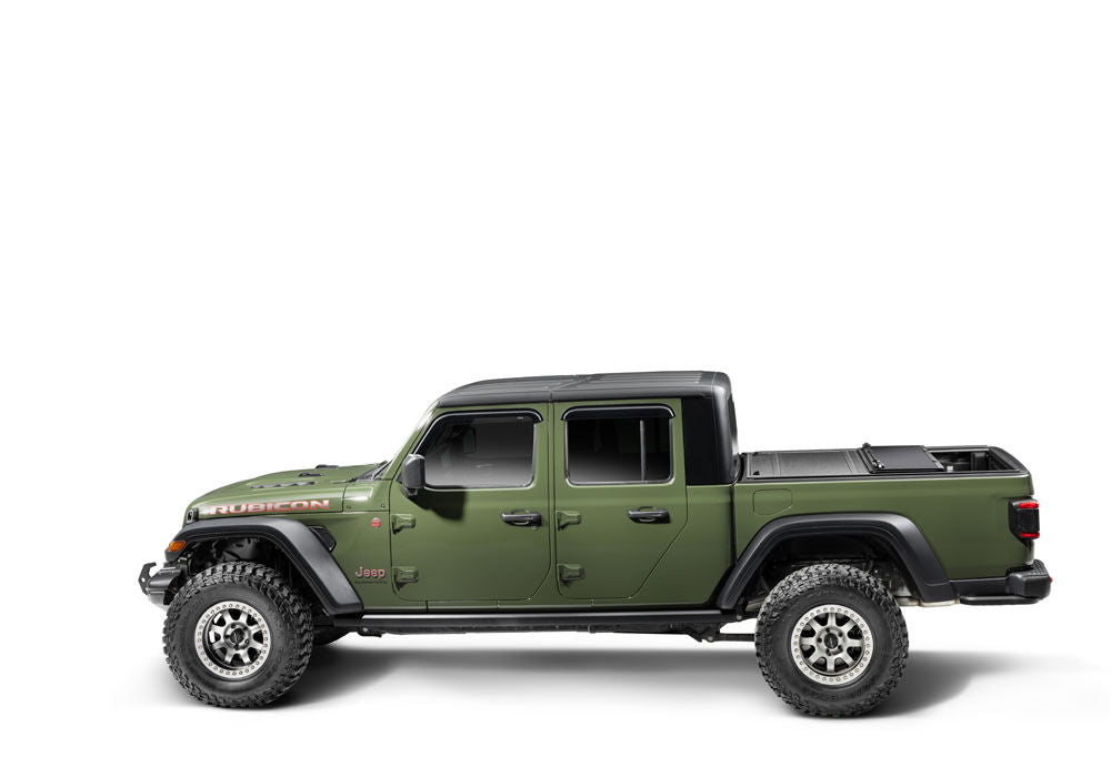 BAKFlip MX4 TS Hard Folding Truck Bed Cover 2016-2023 Toyota Tacoma 5 Foot Bed with Deck Rail System BAK