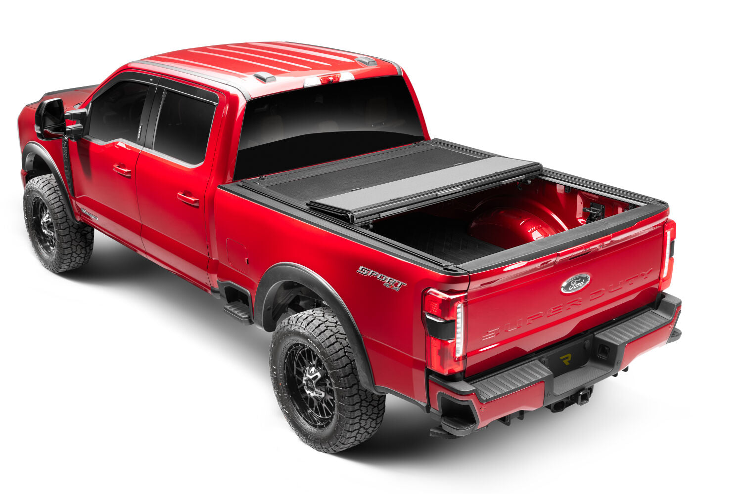 BAKFlip MX4 TS Hard Folding Truck Bed Cover 2016-2023 Toyota Tacoma 6 Foot 2 Inch Bed with Deck Rail System BAK