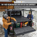 BAKFlip MX4 TS Hard Folding Truck Bed Cover 2022-2025 Toyota Tundra 6 Foot 7 Inch Bed without Deck Rail System without Trail Special Edition Storage Boxes BAK