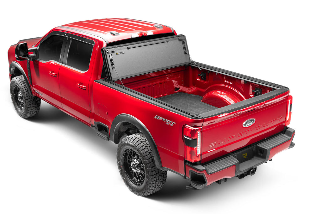 BAKFlip MX4 TS Hard Folding Truck Bed Cover 2022-2025 Toyota Tundra 6 Foot 7 Inch Bed without Deck Rail System without Trail Special Edition Storage Boxes BAK