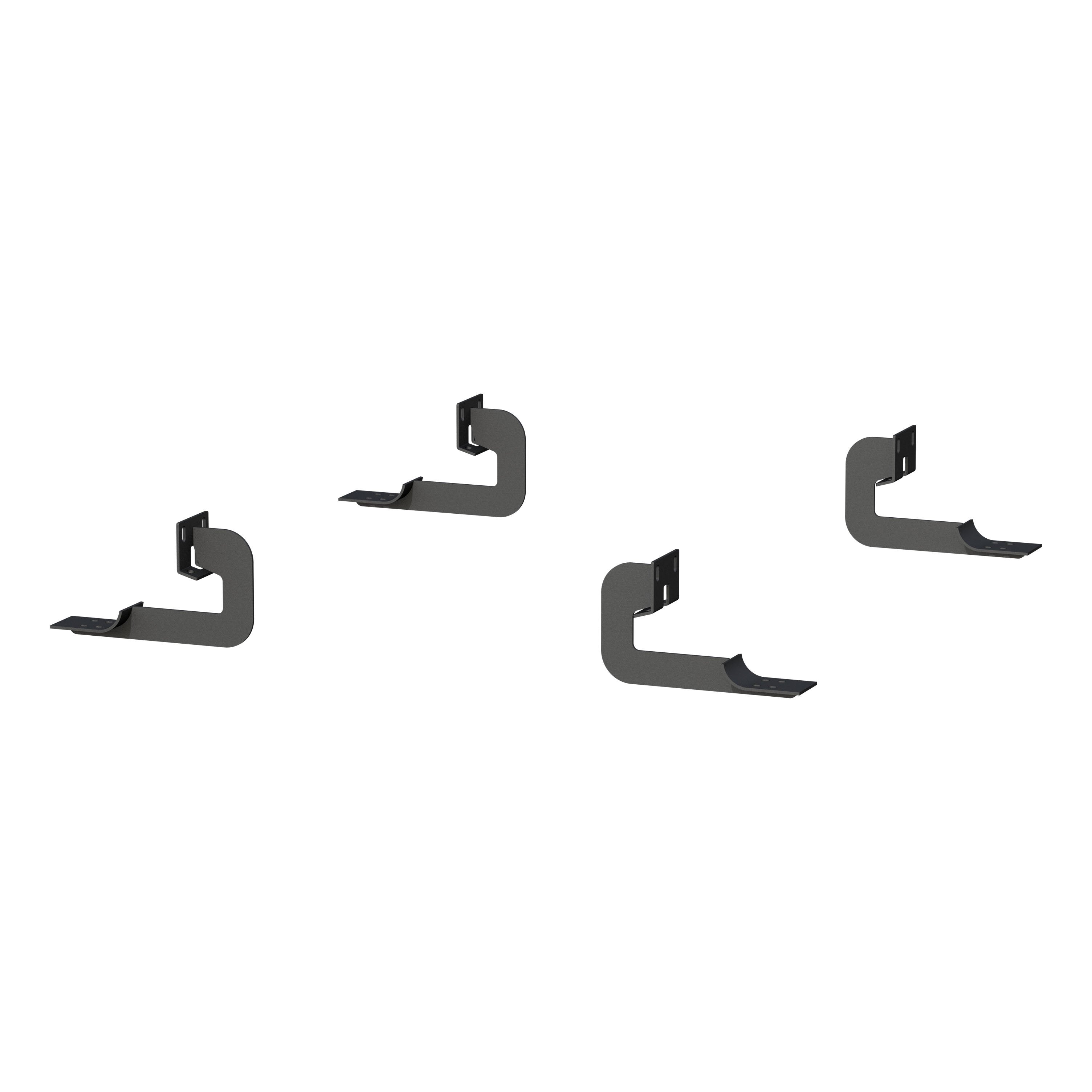 ARIES Mounting Brackets for 6" Oval Side Bars, 2009-2014 Ford F-150