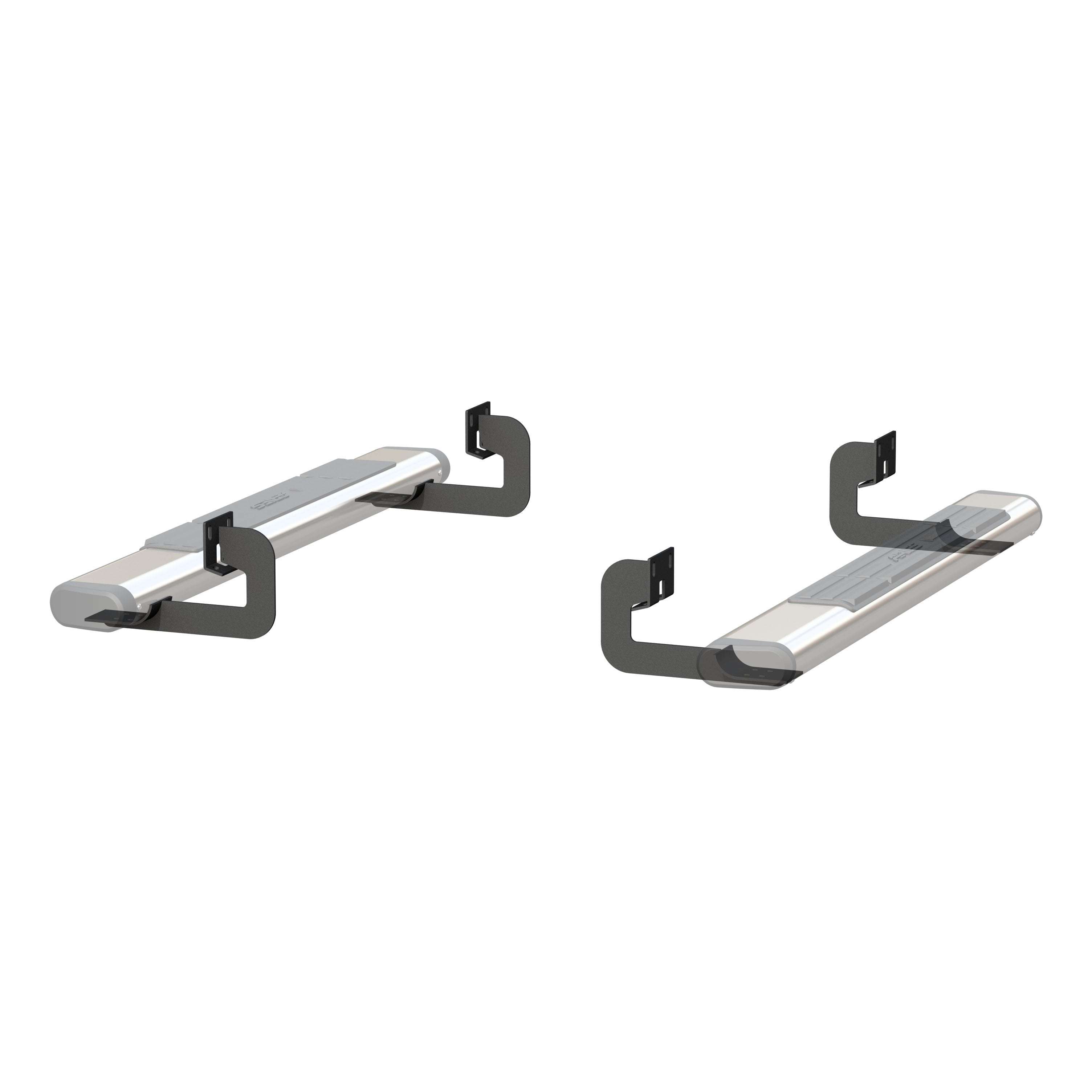 ARIES Mounting Brackets for 6" Oval Side Bars, 2009-2014 Ford F-150