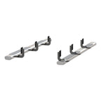 ARIES Mounting Brackets for 6" Oval Side Bars, 1999-2016 Ford F-250/F-350/F-450/F-550 Super Duty