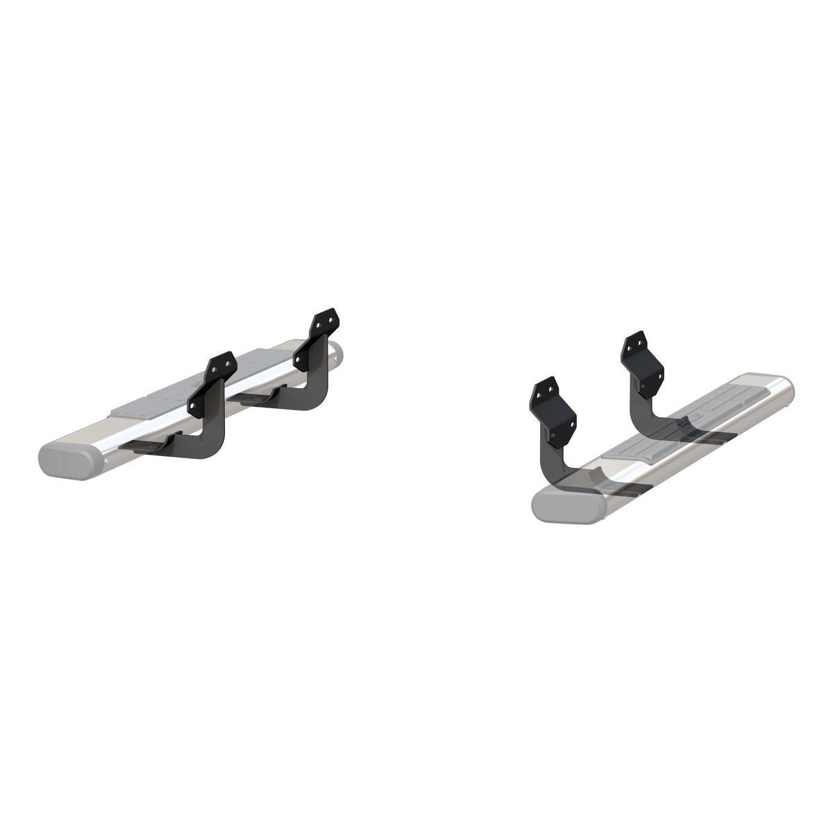 ARIES Mounting Brackets for 6" Oval Side Bars, 2015-2026 Ford F-150, 2017-2026 Ford F-250/F-350/F-450/F-550 Super Duty