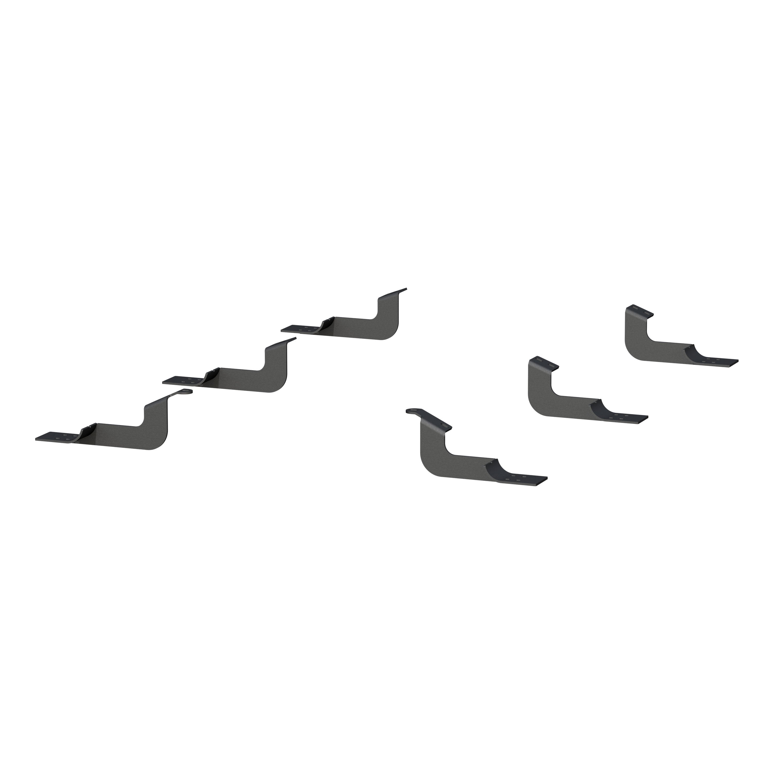 ARIES Mounting Brackets for 6" Oval Side Bars, 2007-2021 Toyota Tundra