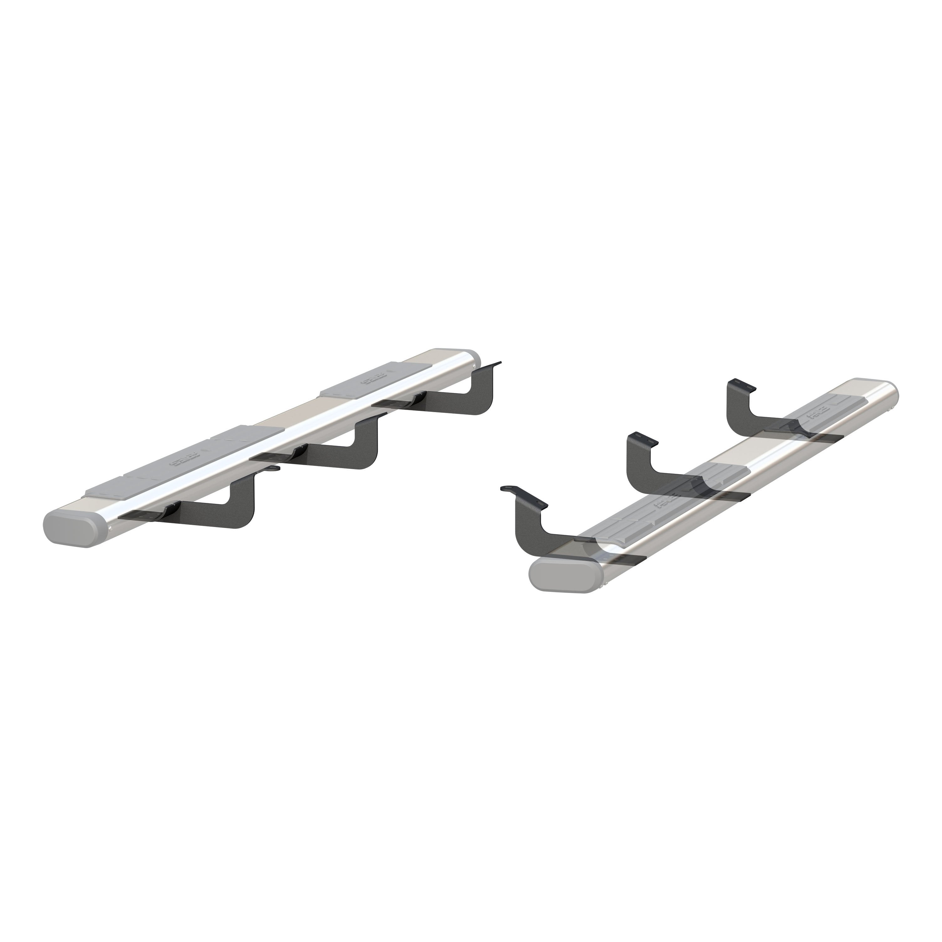 ARIES Mounting Brackets for 6" Oval Side Bars, 2007-2021 Toyota Tundra