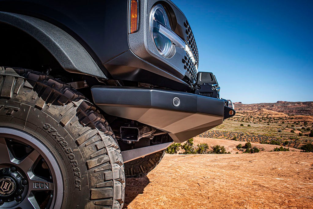 21-26 Ford Bronco Pro Series Front Winch Bumper ICON Impact Series Offroad Armor