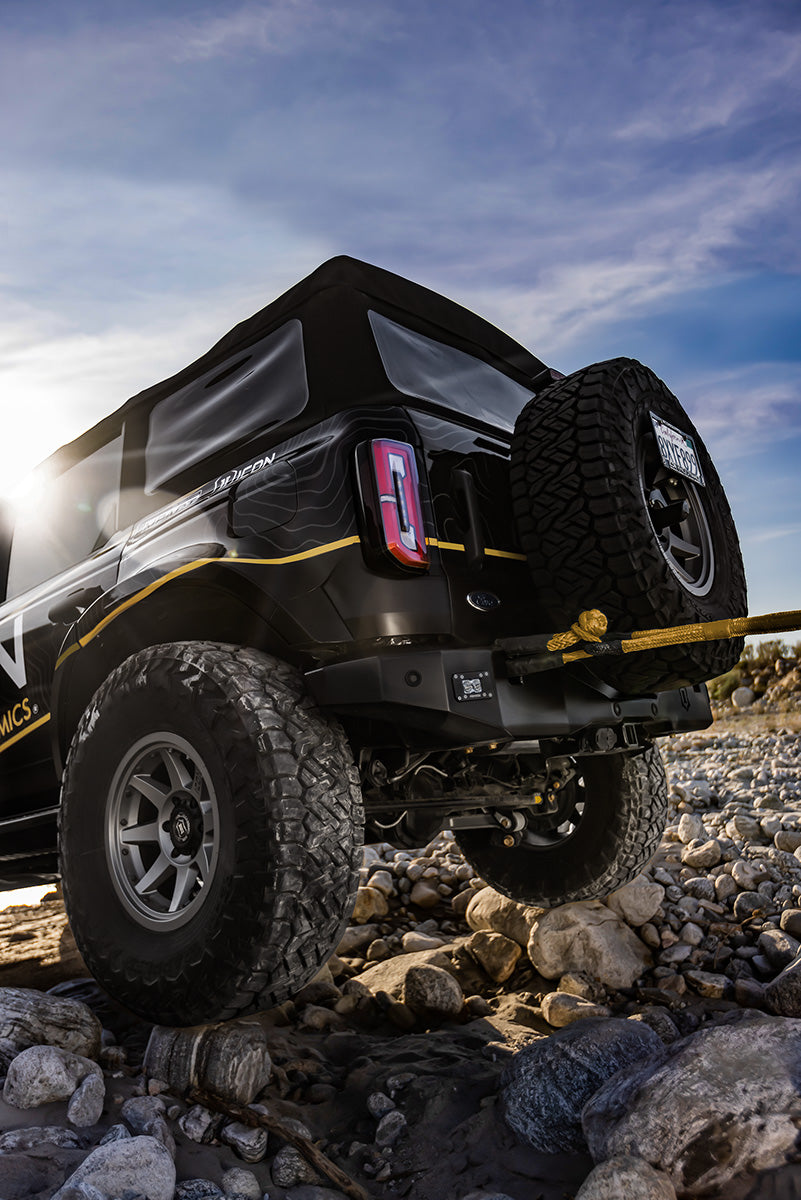 21-26 Ford Bronco Pro Series Rear Bumper ICON Impact Series Offroad Armor