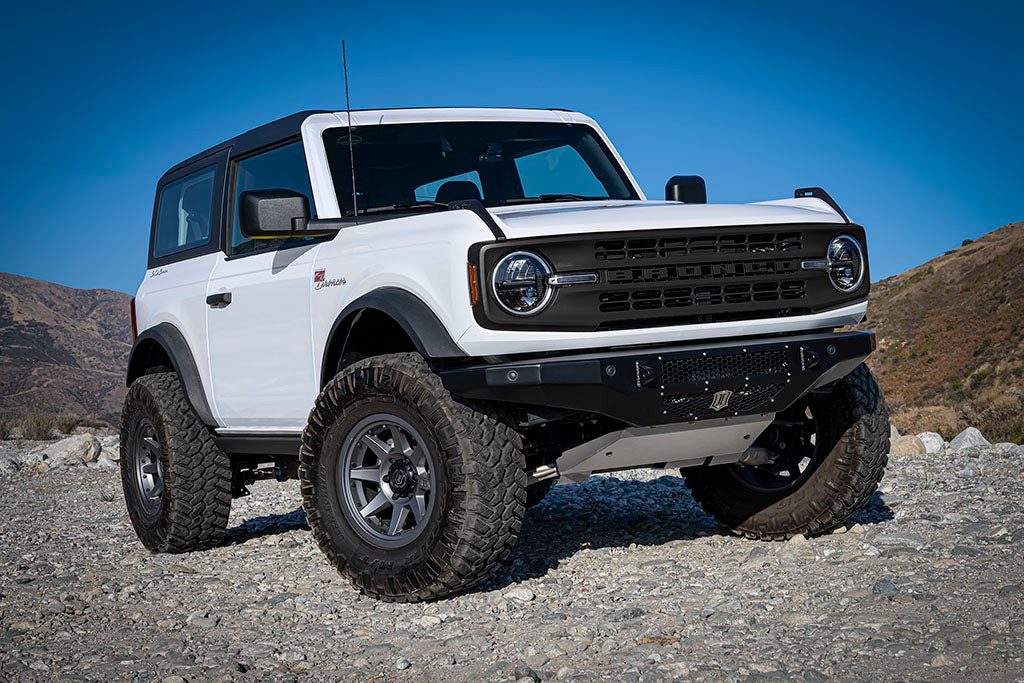 21-26 Ford Bronco Trail Series Front Bumper ICON Impact Series Offroad Armor