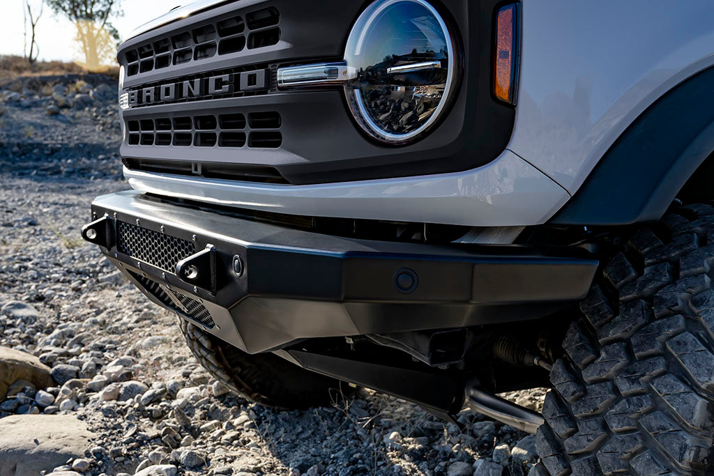 21-26 Ford Bronco Trail Series Front Bumper ICON Impact Series Offroad Armor