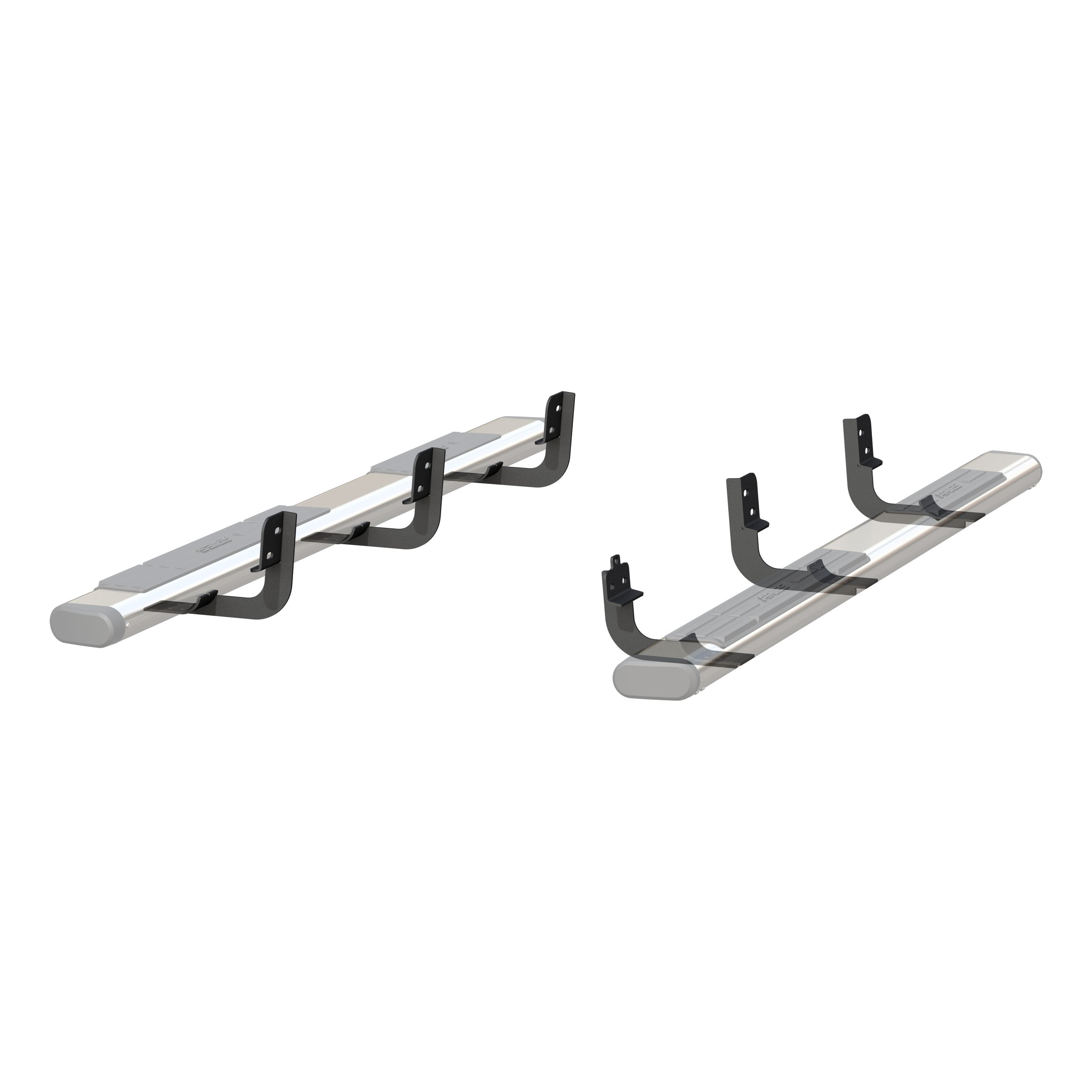 ARIES Mounting Brackets for 6" Oval Side Bars, 2019-2026 Ram 2500/3500