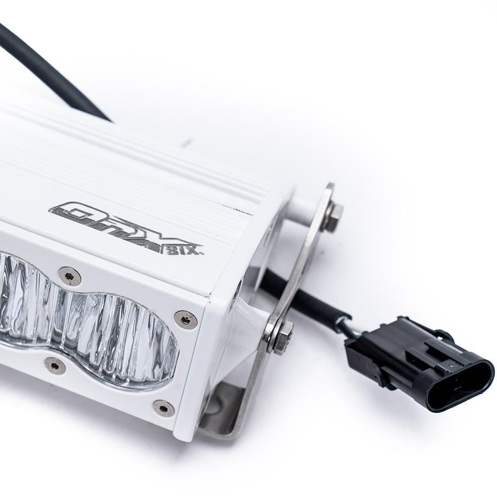 OnX6+ White Straight LED Light Bar (30 Inch; Driving/Combo; Clear)