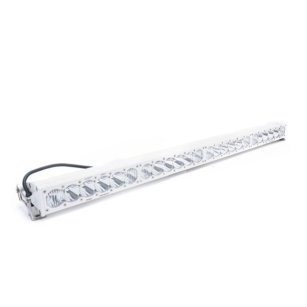 OnX6+ White Straight LED Light Bar (40 Inch; Driving/Combo; Clear)