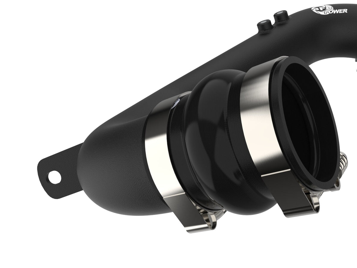 BladeRunner 3 Inch Aluminum Hot and Cold Charge Pipe Kit Black Ford Diesel Trucks 08-10 V8-6.4L Turbo Diesel