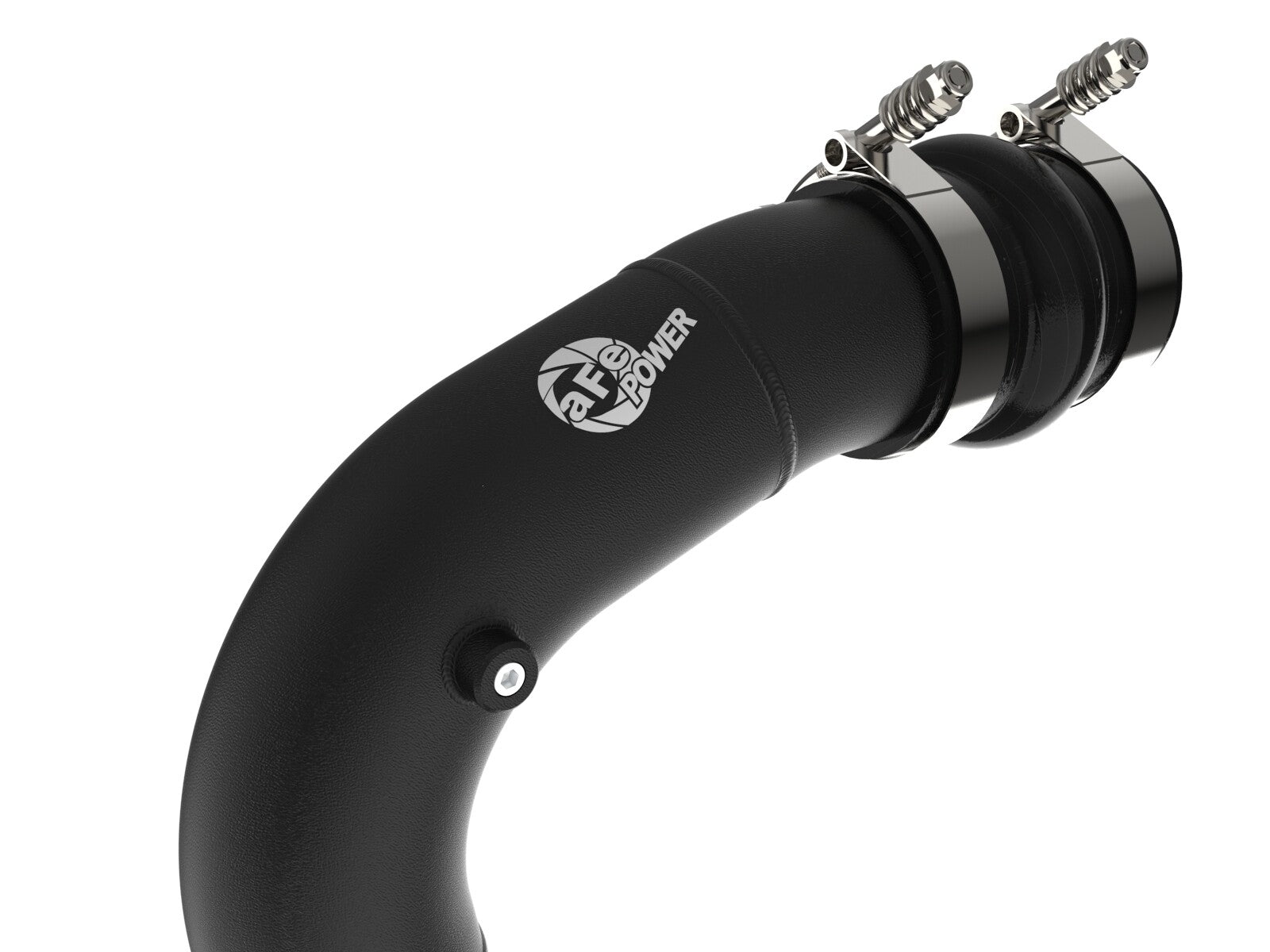 BladeRunner 3 Inch Aluminum Hot and Cold Charge Pipe Kit Black Ford Diesel Trucks 08-10 V8-6.4L Turbo Diesel