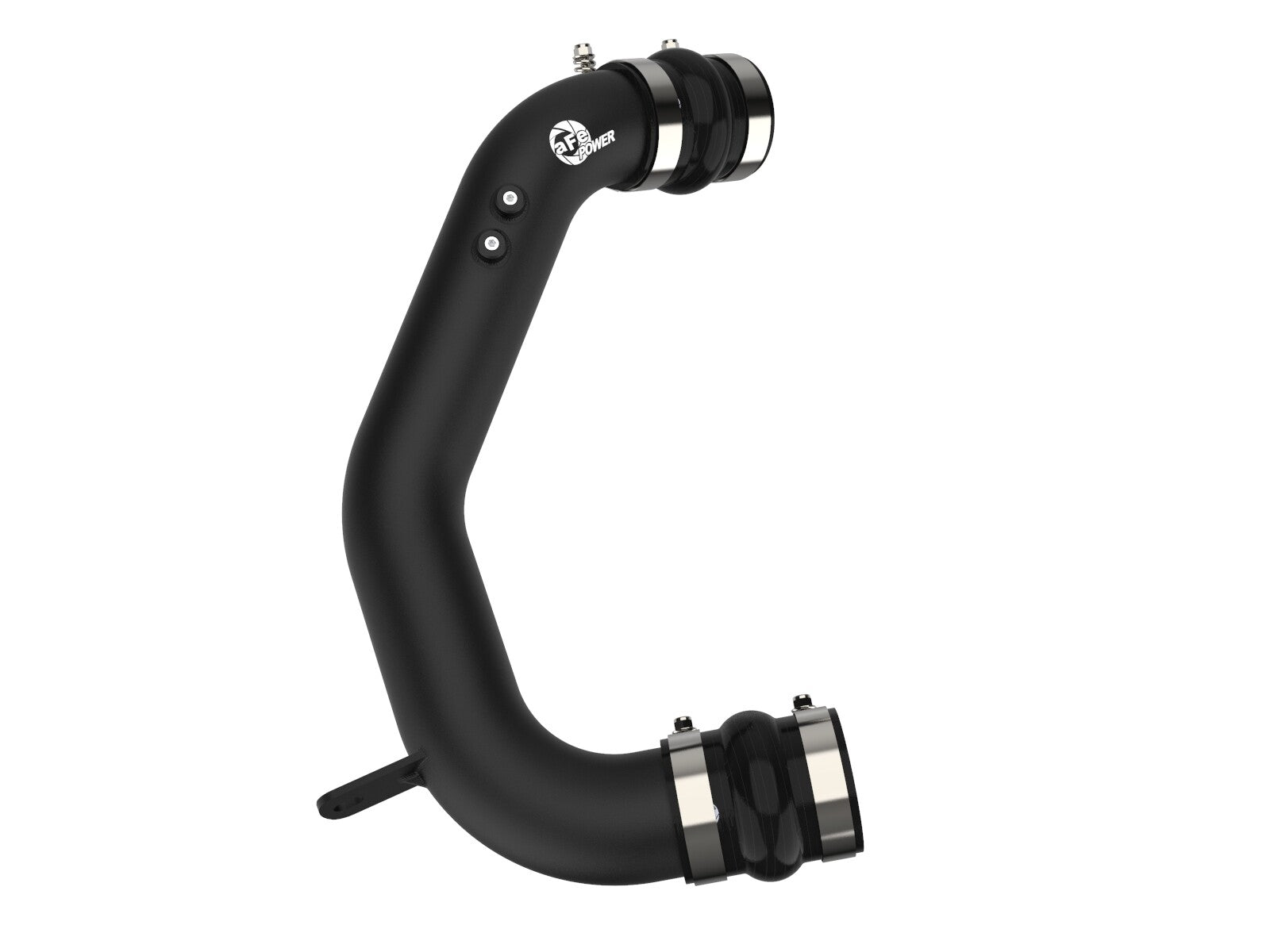 BladeRunner 3 Inch Aluminum Cold Charge Pipe Black Ford Diesel Trucks 08-10 V8-6.4L Turbo Diesel