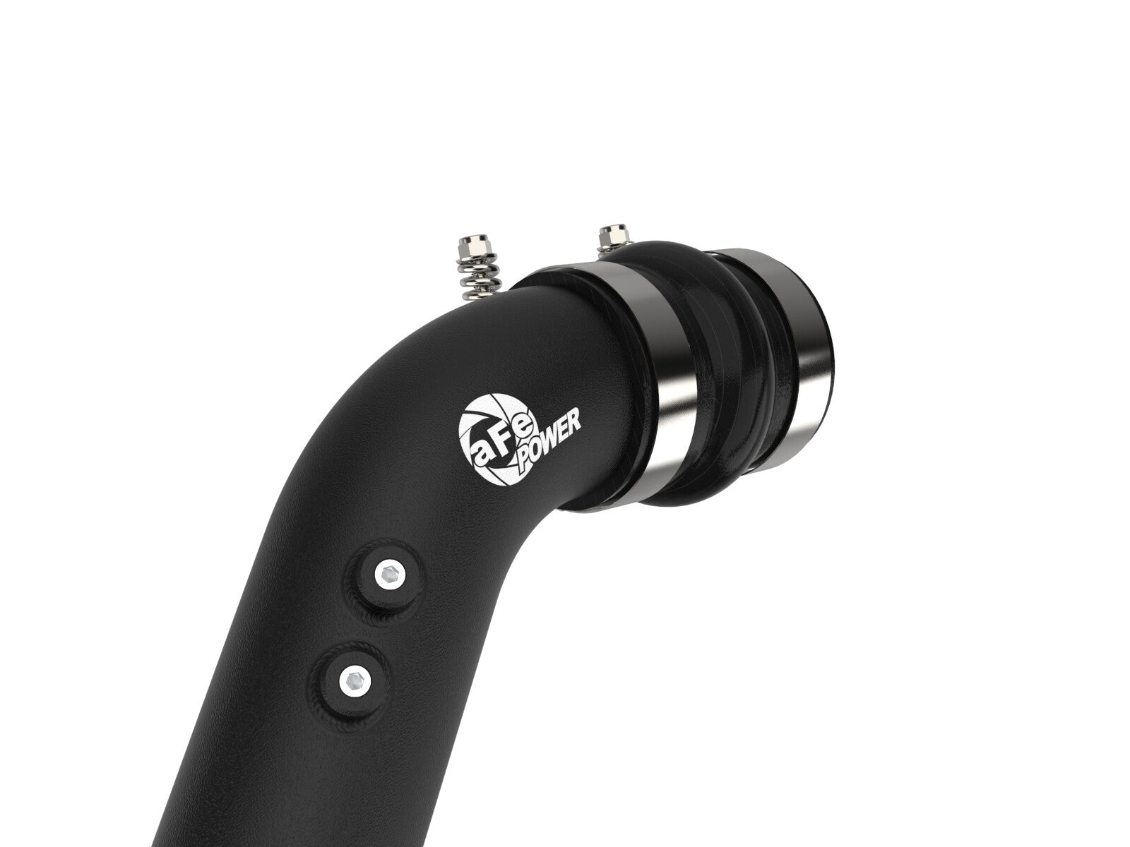 BladeRunner 3 Inch Aluminum Cold Charge Pipe Black Ford Diesel Trucks 08-10 V8-6.4L Turbo Diesel